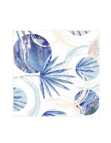 Χαρτοπετσέτες 20τεμ. "φύλλα φοίνικα" 33x33εκ. (SDOG 029301)