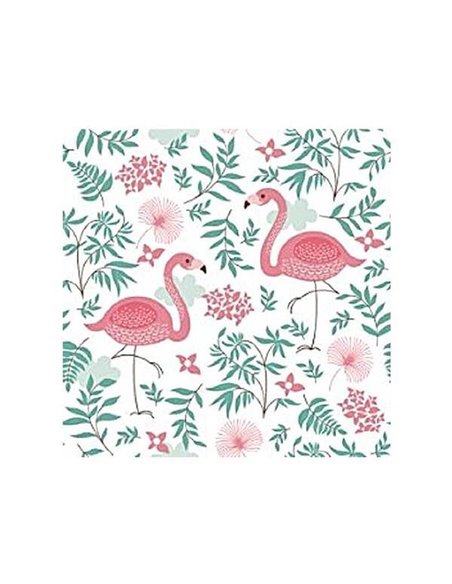 Χαρτοπετσέτες 20τεμ. "φλαμίνγκο" 33x33εκ. (SDOG 013301)