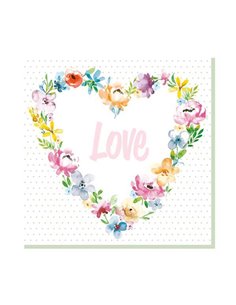 Χαρτοπετσέτες 20τεμ. 33x33εκ "Blossom Love" (SD_OG_034201)