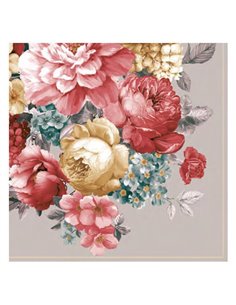 Χαρτοπετσέτες 20τεμ. 33x33εκ "Μπουκέτο λουλούδια" (SLOG 051402)