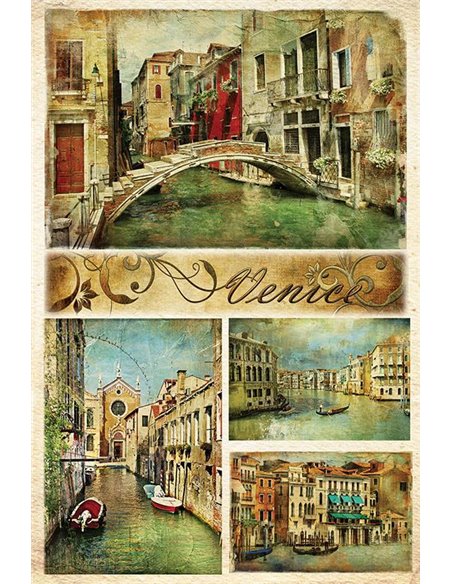 Χαρτί decoupage "Venice" 32x48εκ.