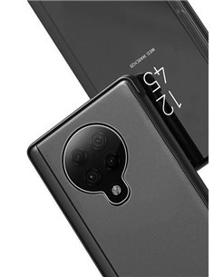 POWERTECH θήκη Clear view MOB-1513, Xiaomi Poco F2 Pro, μαύρη