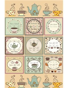 Χαρτί decoupage "Tea" 32x48εκ.