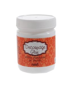 Next κόλλα ντεκουπάζ με βερνίκι 200ml.