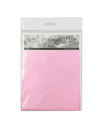Φιλμ μεταλλοτυπίας pearl ροζ 15,5x15.5εκ.