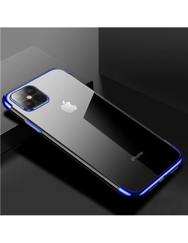 POWERTECH θήκη Clear color MOB-1555, iPhone 12 mini, μπλε