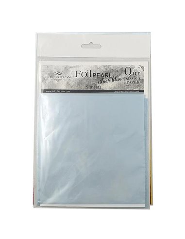 Φιλμ μεταλλοτυπίας pearl γαλάζιο15,5x15.5εκ.