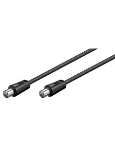 GOOBAY καλώδιο κεραίας αρσενικό 68150, <70dB, CCS, 5m, μαύρο
