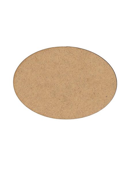 Πινακίδα οβάλ mdf 100x70x3χιλ.