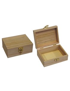 Κουτί ξύλινο 10x13.5x5.5εκ. με κλείστρο