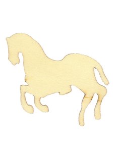 Aλογάκι ξύλινο 8x7,2x0,3εκ.