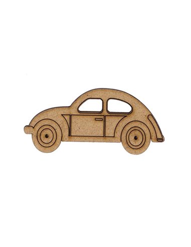 Σκαραβαίος vw mdf 78x36x3χιλ.