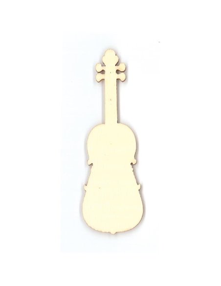 Bιολί ξύλινο 8x2,7x0,3εκ.