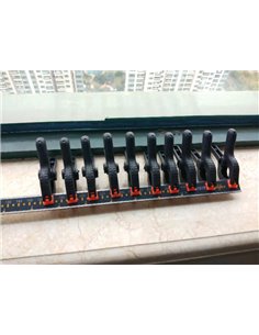 Σφιγκτήρας πολλαπλών χρήσεων CLIP-021, πλαστικός, 93mm, 5τμχ