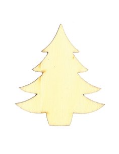 Xριστουγεννιάτικο δέντρο ξύλινο 8x7,1x0,3εκ.