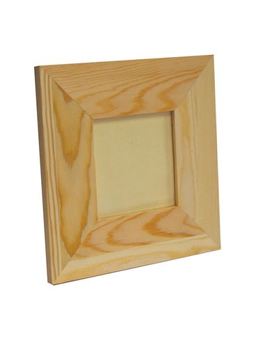 Κορνίζα ξύλινη 17x17x4,5εκ.