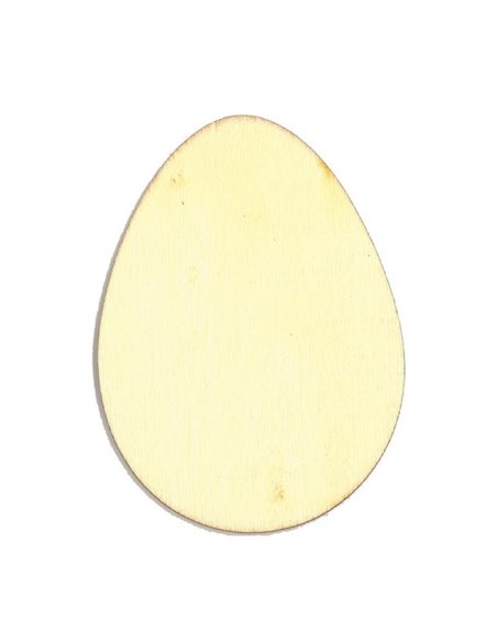 Aυγό ξύλινο 8x5,9x0,3εκ.