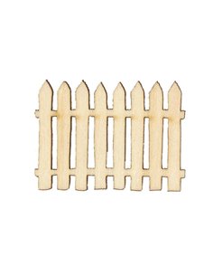 Φράχτης με 8 ξύλα σημύδα 5,5x4x0,3εκ.
