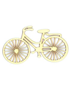 Ποδήλατο ξύλινο 12x7x0.3εκ.