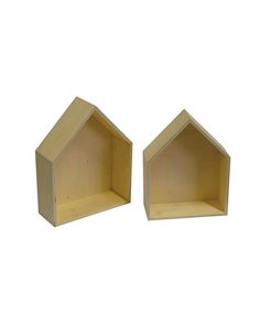 Ραφάκια 2 τεμ. σε σχήμα σπιτάκι