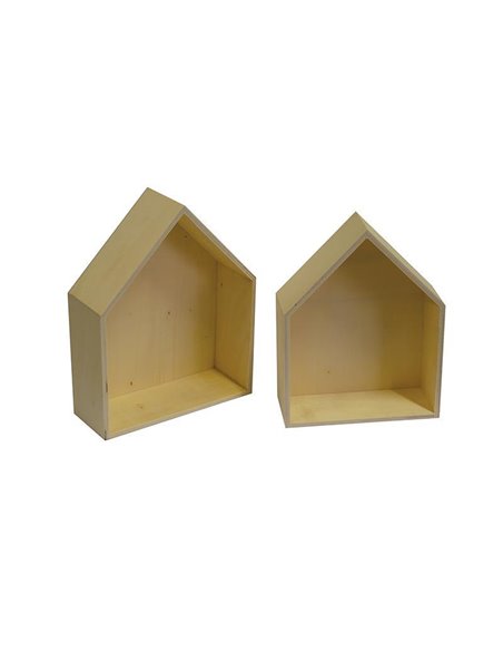 Ραφάκια 2 τεμ. σε σχήμα σπιτάκι