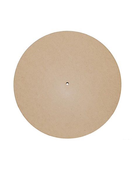Ρολόι mdf αχάρακτο Ø350x3χιλ.