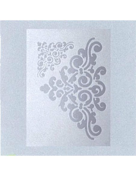 Efco στένσιλ"Λουλούδια" A5 2σχέδια