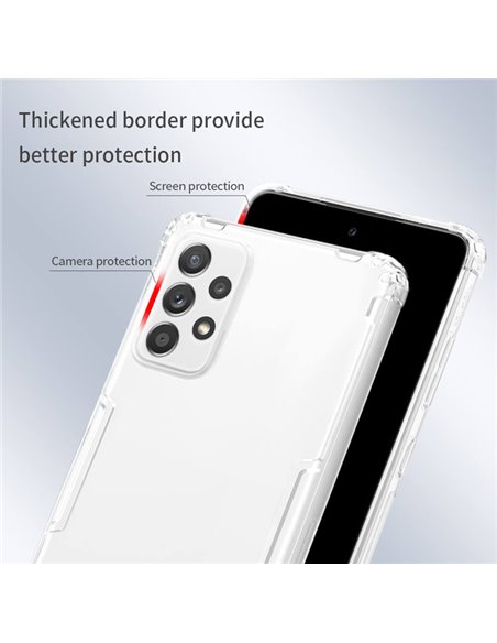 NILLKIN θήκη Nature για Samsung Galaxy A72 4G/5G, διάφανη
