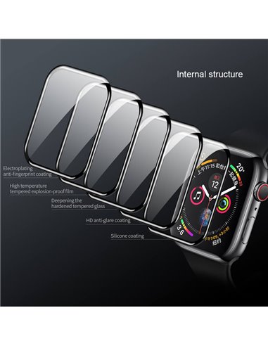 NILLKIN tempered glass 3D AW+ για Apple watch series 4/5/6/SE, 44mm