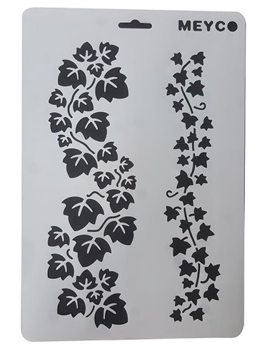 Στένσιλ απο πολυπροπυλένιο Α4 κισσός