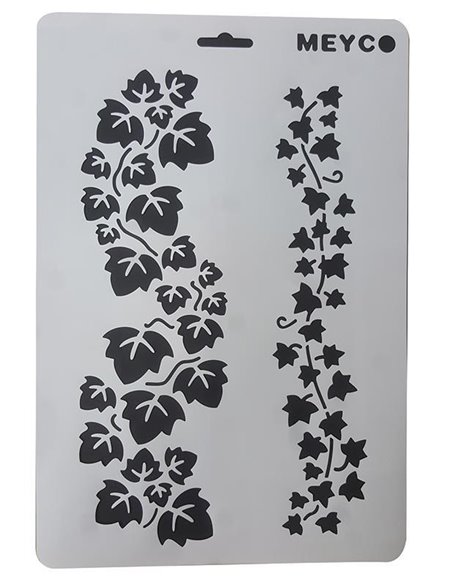 Στένσιλ απο πολυπροπυλένιο Α4 κισσός