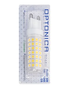 OPTONICA LED λάμπα 1645, 6W, 4500K, G9, 550lm, dimmable