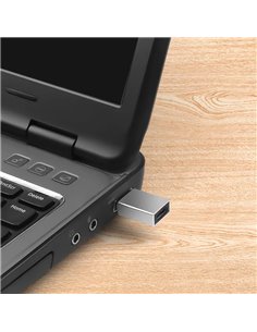 POWERTECH αντάπτορας USB 3.0 αρσενικό σε USB-C θηλυκό PTH-063, ασημί