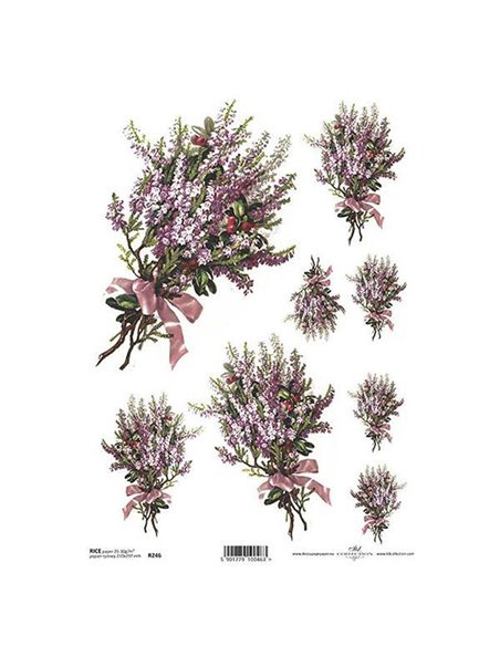 Ριζόχαρτο "erika" 21x29εκ.   (ITD-R246)