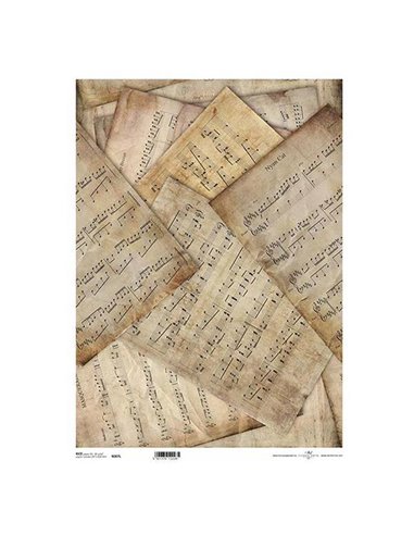 Ριζόχαρτο "notes" 42x29.7εκ.   (ITD-R007L)