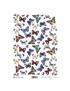 Ριζόχαρτο "butterflies 2" 21x29εκ.   (ITD-R130)