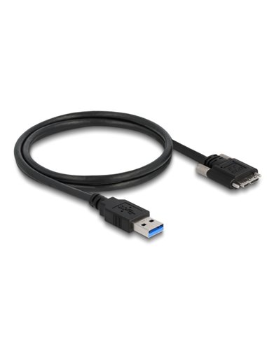 DELOCK καλώδιο USB 3.0 σε USB micro B 87799, 1m, μαύρο