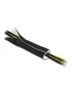 DELOCK ταινία νεοπρενίου τύπου Velcro 20865, 13.5cm, 3m, μαύρη/λευκή