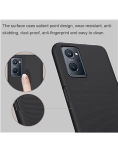 NILLKIN θήκη Super Frosted Shield για Realme 9i, μαύρη