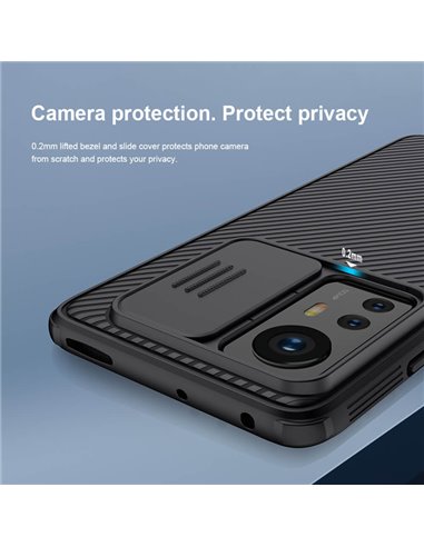 NILLKIN θήκη CamShield Pro για Xiaomi 12/12X, μαύρη