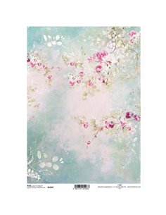 Ριζόχαρτο "spring shabby chic" 21x29.7εκ.   (ITD-R1669)