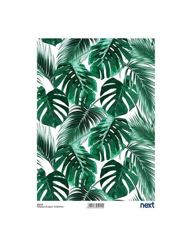 Next ριζόχαρτο "leaves 1" 21x29εκ.