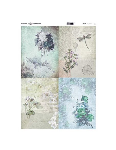 Ριζόχαρτο "vintage 2" 42x29.7εκ.   (ITD-R138L)