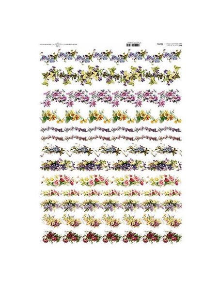 Ριζόχαρτο "bordure" 42x29.7εκ.   (ITD-R195L)