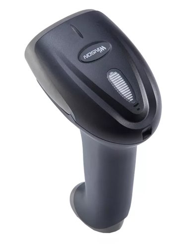 WINSON barcode scanner 1D/2D WNI-6712, ασύρματη/ενσύρματη σύνδεση, μαύρο