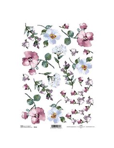 Ριζόχαρτο "cherry" 21x29εκ.   (ITD-R116)