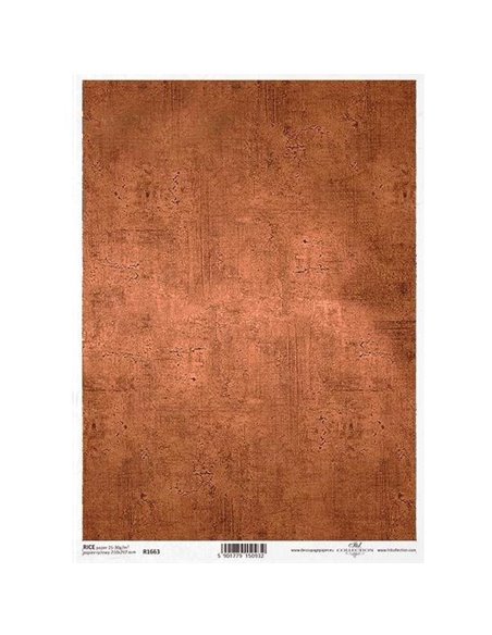 Ριζόχαρτο "precious stones brown" 21x29.7εκ.   (ITD-R1663)