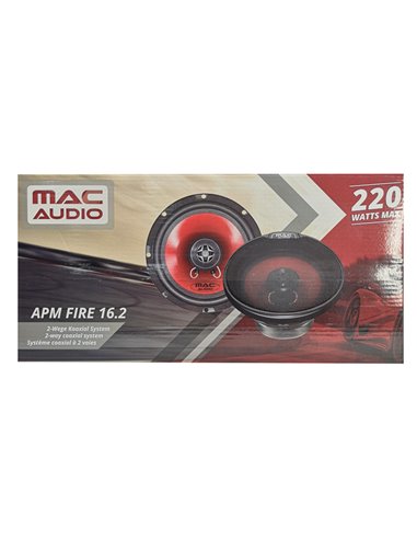 MAC AUDIO σετ ηχεία αυτοκινήτου APM Fire 16.2, 6.5", 55W RMS, 2 δρόμων