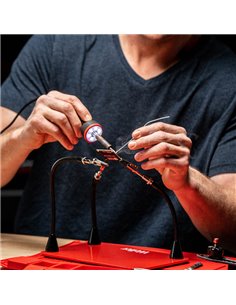 WELLER kit κολλητήρι WLIRK3023C με LED φωτισμό, 3x μύτες, 30W, έως 400°C