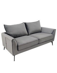 Καναπές διθέσιος Nextdeco Harold γκρι Y87x180x88εκ.